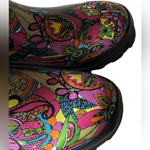 Floral Garden Ankle Bootie Rainbow Spirit Desert 11M NWT cottagecore Chic - Picture 9 of 14